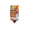  Lot de 5 patins abrasifs  93 x 93 mm grains 120 DEXTER - Sanifer Tamatave