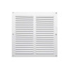  Grille d'aération aluminium laqué l 20 x l 20 cm  - Sanifer Tamatave