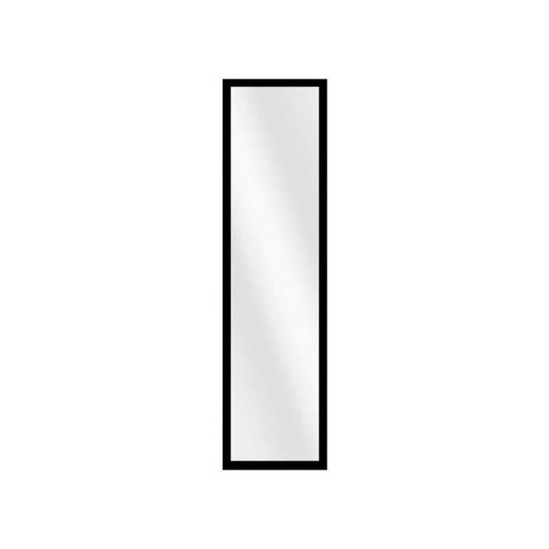  Miroir rectangulaire porte, noir L.30 X H.120 cm INSPIRE - Sanifer Tamatave