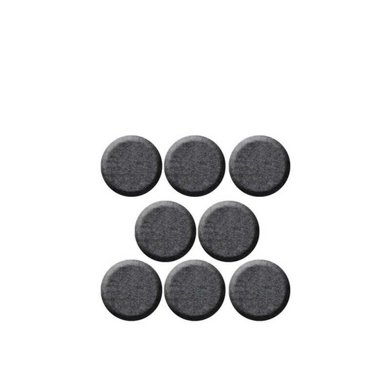  Lot de 8 patins feutre adhésif diamètre  25 mm gris SCOTCH - Sanifer Tamatave