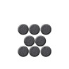  Lot de 8 patins feutre adhésif diamètre  25 mm gris SCOTCH - Sanifer Tamatave