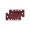  Lot de 5 patins abrasifs grains 80 93 x 185 mm DEXTER - Sanifer Tamatave