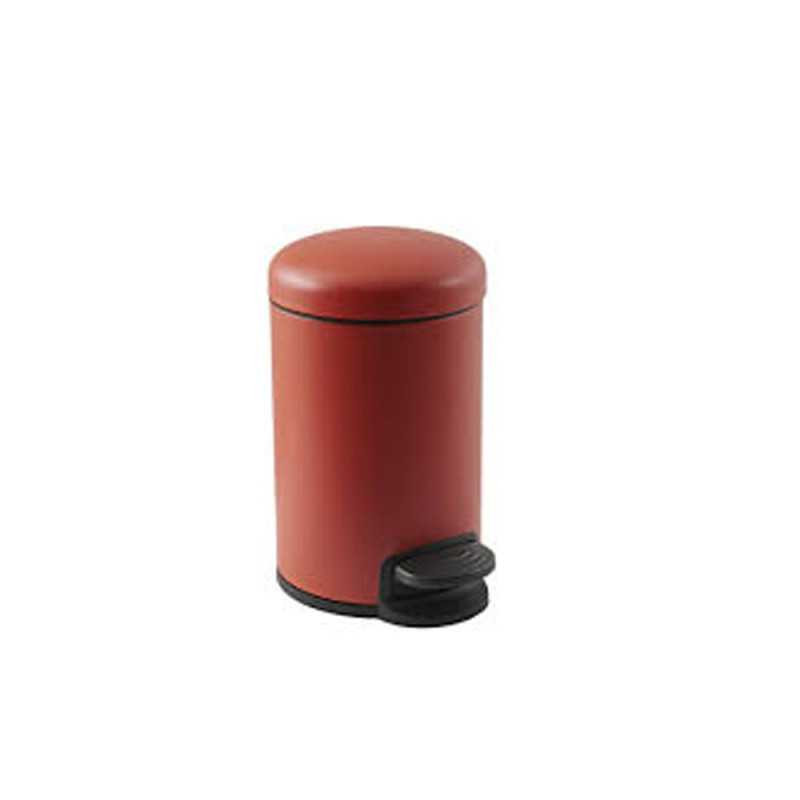  Poubelle de salle de bains 3 l rouge SENSEA easy SENSEA - Sanifer Tamatave