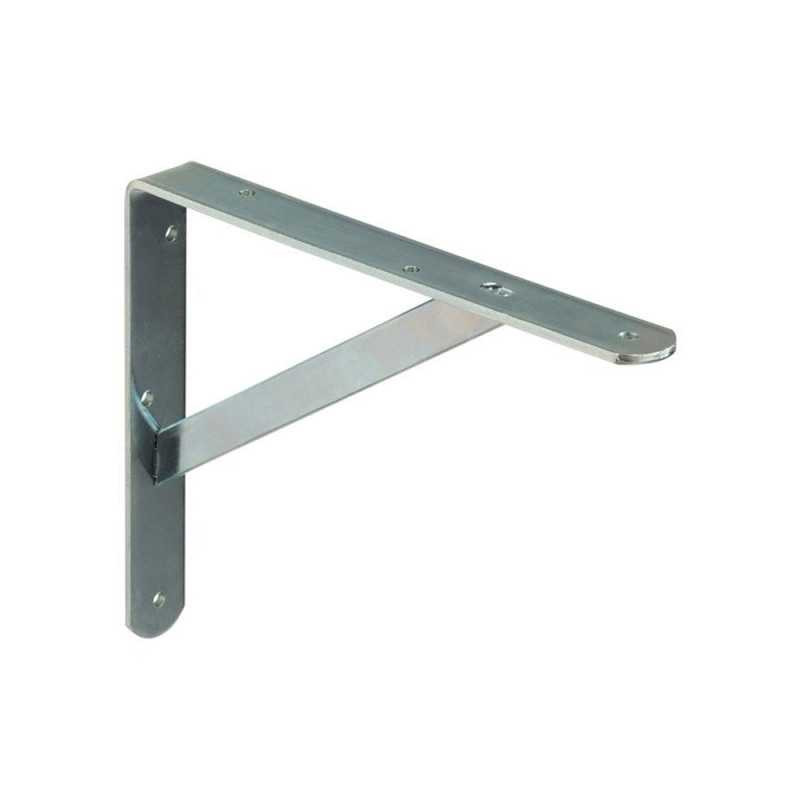  Equerre dolmen en acier zingué p 20 5 x h 25 cm  - Sanifer Tamatave