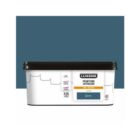  Peinture mur, boiserie fjord 1 satin LUXENS murale 2.5l LUXENS - Sanifer Tamatave