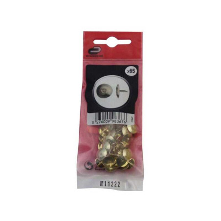  Lot de 65 punaises acier tête bombée x l 7 3 mm STANDERS - Sanifer Tamatave