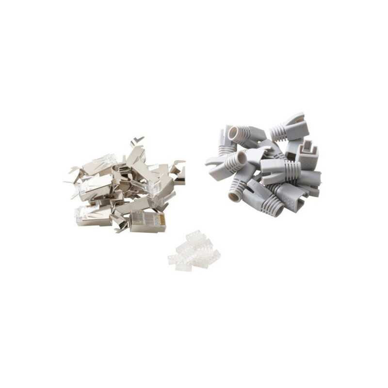  Lot de 12 fiches éthernet+manchon rjj45 cat 5 LEXMAN - Sanifer Tamatave