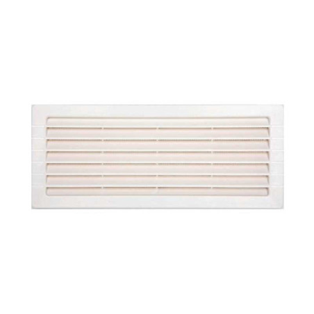  Grille d'aération abs naturel l 10 7 x l 26 cm  - Sanifer Tamatave