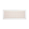  Grille d'aération abs naturel l 10 7 x l 26 cm  - Sanifer Tamatave