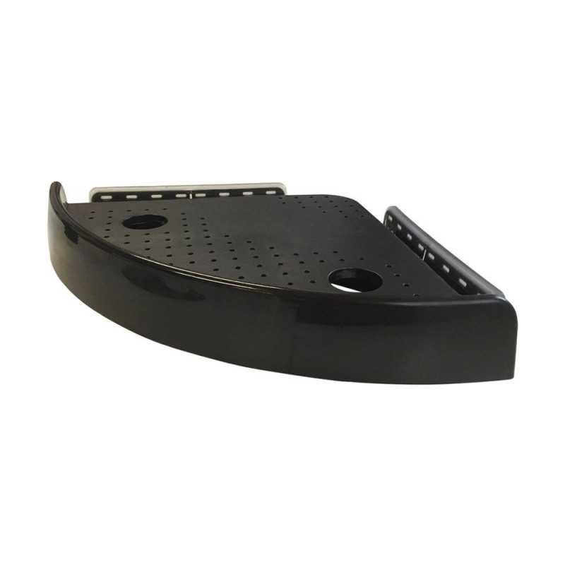  Etagère de bain / douche d'Angle, noir Snap Up  - Sanifer Tamatave