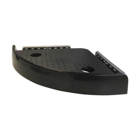  Etagère de bain / douche d'Angle, noir Snap Up  - Sanifer Tamatave