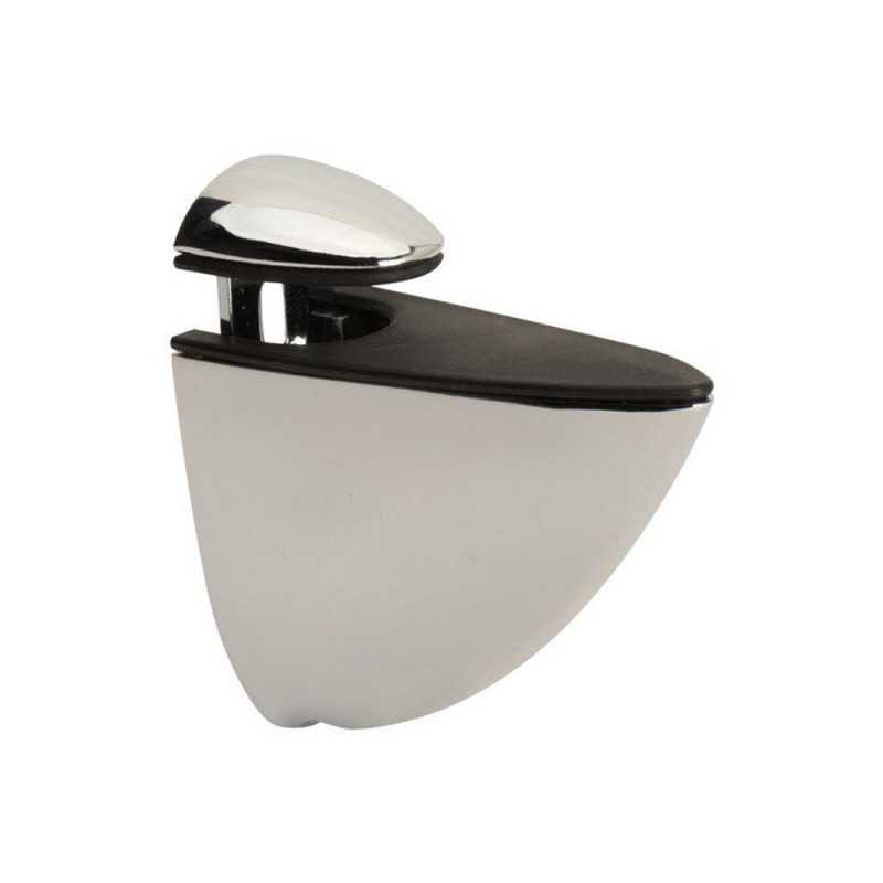  Lot de 2 clips chrome pour table bois en 3-22mm  - Sanifer Tamatave
