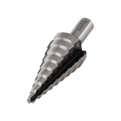  Fraise étagée hss tige 8 mm diamètre 4-20 mm WOLFCRAFT - Sanifer Tamatave