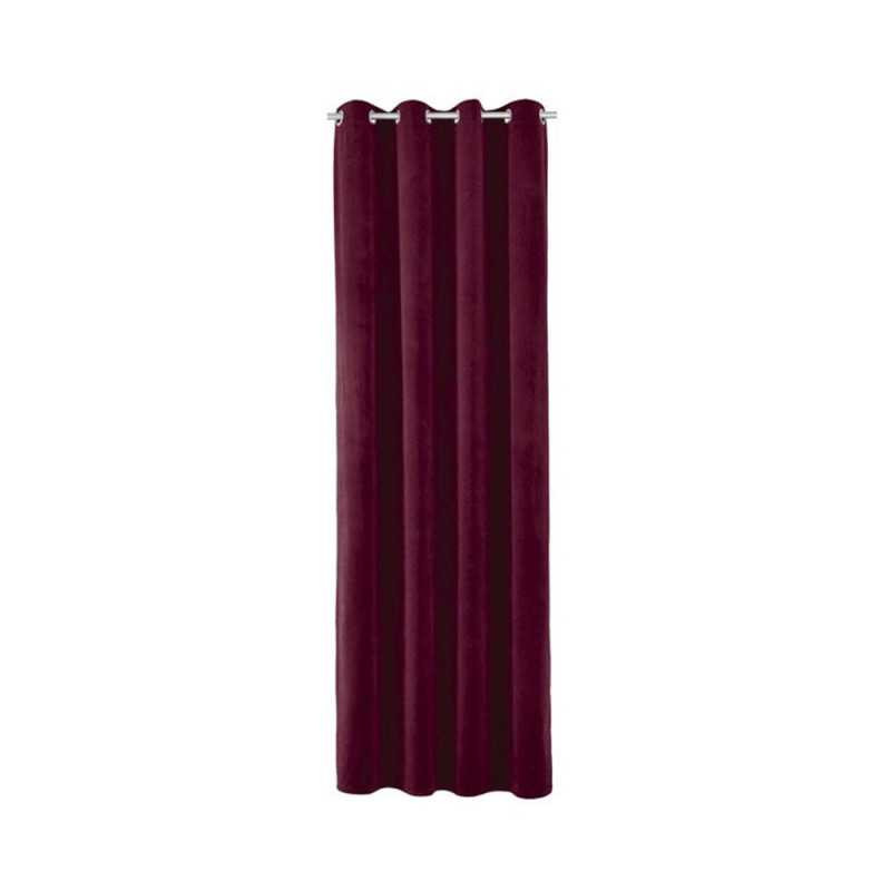  Rideau clarks geisha 1 140 x 280 cm  aubergine INSPIRE - Sanifer Tamatave