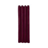  Rideau clarks geisha 1 140 x 280 cm  aubergine INSPIRE - Sanifer Tamatave