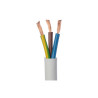  Câble électrique h03vvf 3g01 5 mm2 blanc 10 m LEXMAN - Sanifer Tamatave