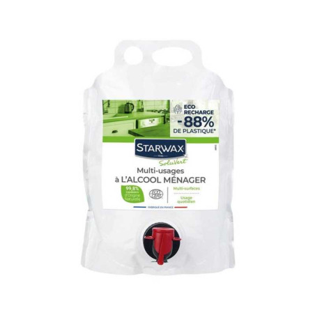  Eco recharge multi usage liquide soluvert 3l STARWAX - Sanifer Tamatave