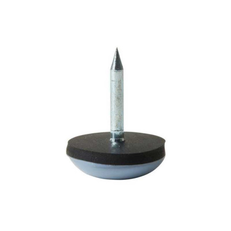  Lot de 4 patins gliss alvéole clou marron 17mm STANDERS - Sanifer Tamatave