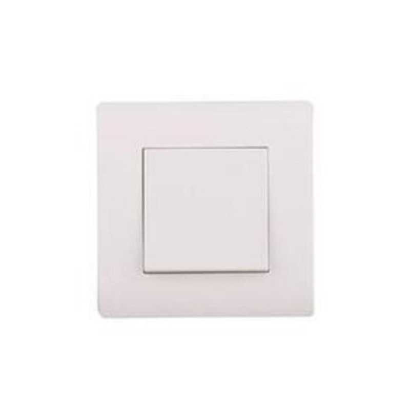 Interrupteur va-et-vient complet basic blanc  - Sanifer Tamatave