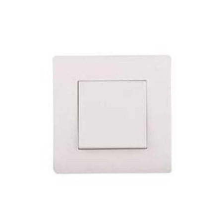 Interrupteur va-et-vient complet basic blanc  - Sanifer Tamatave