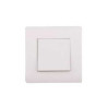 Interrupteur va-et-vient complet basic blanc  - Sanifer Tamatave