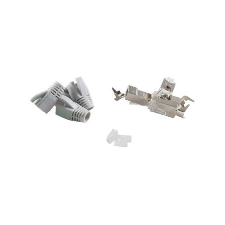  Lot de 4 fiches éthernet+manchon rj45 cat 5 LEXMAN - Sanifer Tamatave