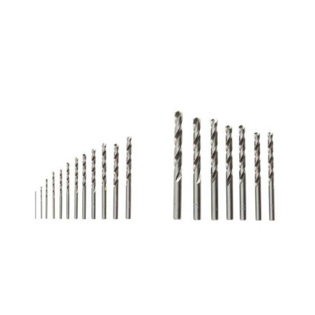  Coffret de 19 forêts métal diamètre  1 à 10 mm DEXTER - Sanifer Tamatave