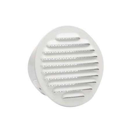 Grille d'aération aluminium laqué diamètre 11 cm  - Sanifer Tamatave