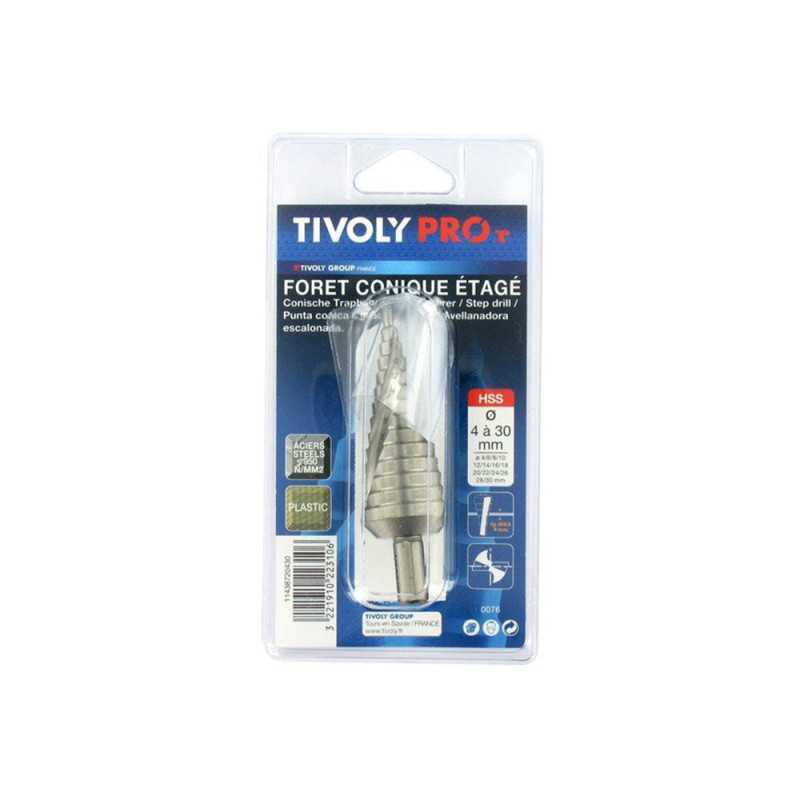  Foret à métal  diamètre  4 à 20 mm l 151 mm TIVOLY - Sanifer Tamatave