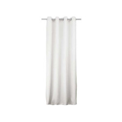  Rideau suzan coton l 140 x h 280 cm  blanc INSPIRE - Sanifer Tamatave