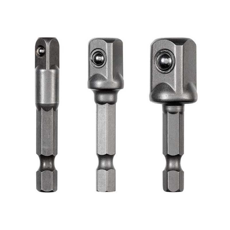  Lot de 3 adaptateurs 1-4' 3-8' 1-2'50 mm DEXTER - Sanifer Tamatave