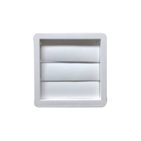 Grille d'aération pour vmc blanc diamètre  100  - Sanifer Tamatave