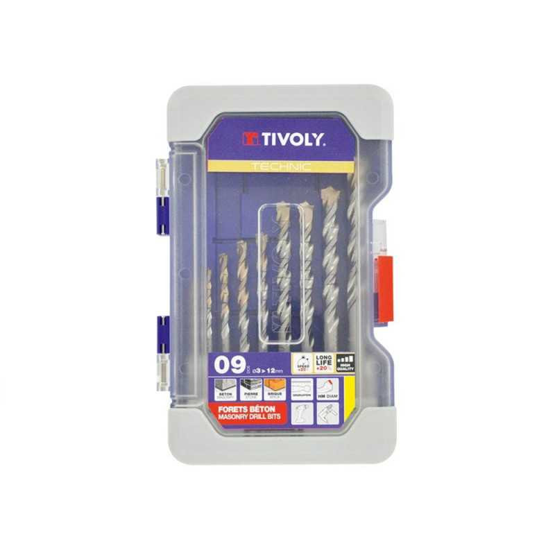  Coffret ranger 9 forets bétons 10960570018 TIVOLY - Sanifer Tamatave