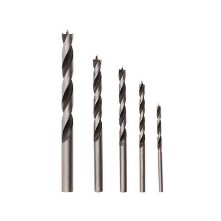  Coffret de 5 forêts bois diamètre  3 à 8 mm DEXTER - Sanifer Tamatave