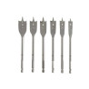  Coffret 6 pièces méche plate diamètre 10 à 25  - Sanifer Tamatave