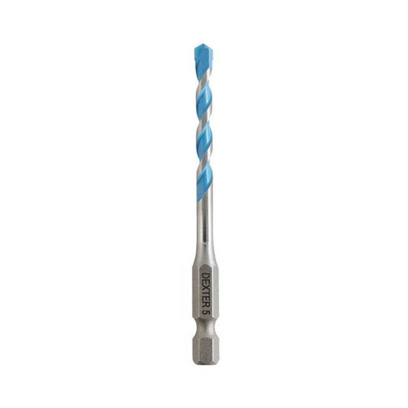  Foret multimateriau diamètre  5 mm x l  85 mm DEXTER - Sanifer Tamatave