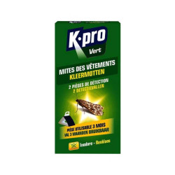  Piège à mites des vêtements x2 kapo vert KAPO - Sanifer Tamatave