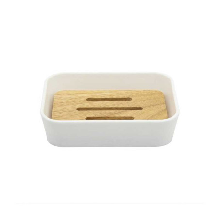  Porte-savon plastique scandi blanc Sensea SENSEA - Sanifer Tamatave