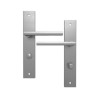  2 condamnation  aluminium entraxe 195 mm INSPIRE - Sanifer Tamatave