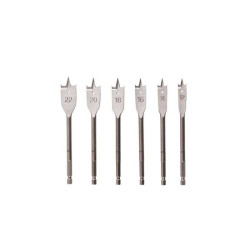  Lot de 6 forets à bois diamètre  12 à 22 mm DEXTER - Sanifer Tamatave