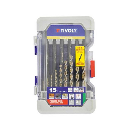  Coffret ranger 15 forets bois 10802470002 TIVOLY - Sanifer Tamatave