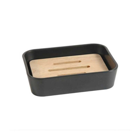 Porte-savon plastique scandi noir Sensea SENSEA - Sanifer Tamatave