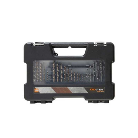  Coffret de 56 forets multimatière pro DEXTER PRO - Sanifer Tamatave