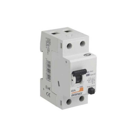 Interrupteur différentiel 40 a type ac DEBFLEX - Sanifer Tamatave