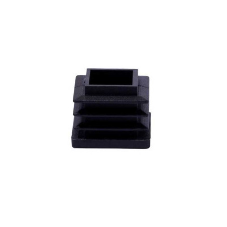  Lot de 4 embouts plastique noir 22x22mm STANDERS - Sanifer Tamatave