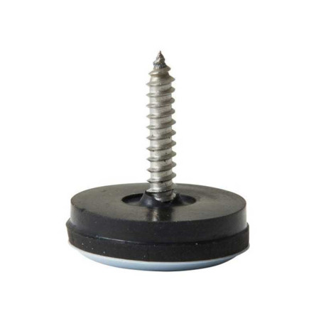  Lot de 4 patins gliss+vis marron 22mm STANDERS - Sanifer Tamatave
