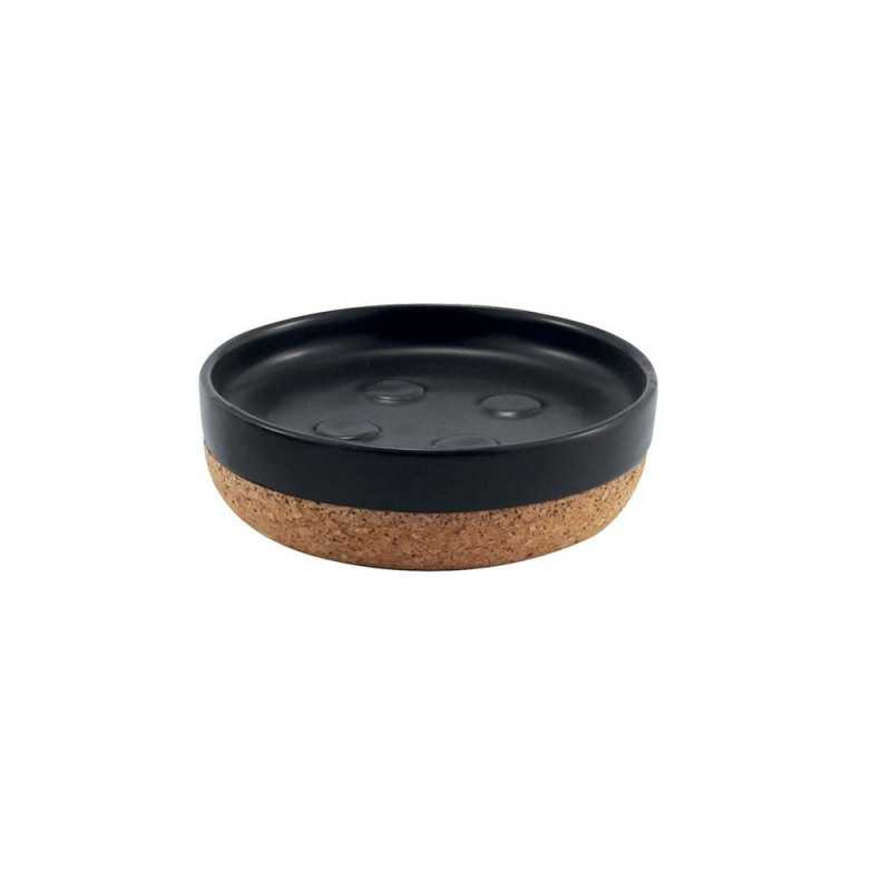  Porte-savon céramique Odemira, noir  - Sanifer Tamatave