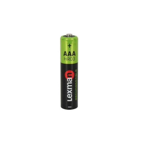  Lot de 4 piles rechargeables hr3 LEXMAN - Sanifer Tamatave