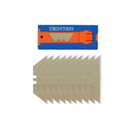  Lot de 10 lames de cutter trapèze DEXTER - Sanifer Tamatave