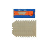  Lot de 10 lames de cutter trapèze DEXTER - Sanifer Tamatave